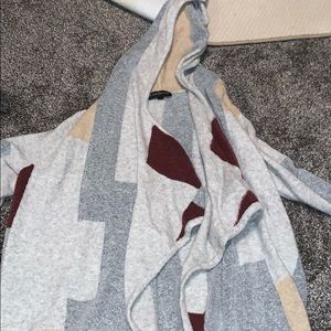 Lane Bryant hooded cardigan